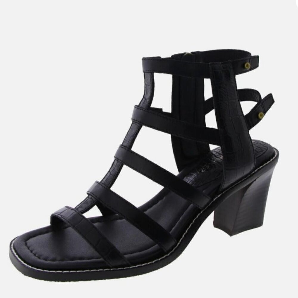 Donald J.‎ Pliner Size 8 Jenessa Leather Open Toe Gladiator Strappy Sandals